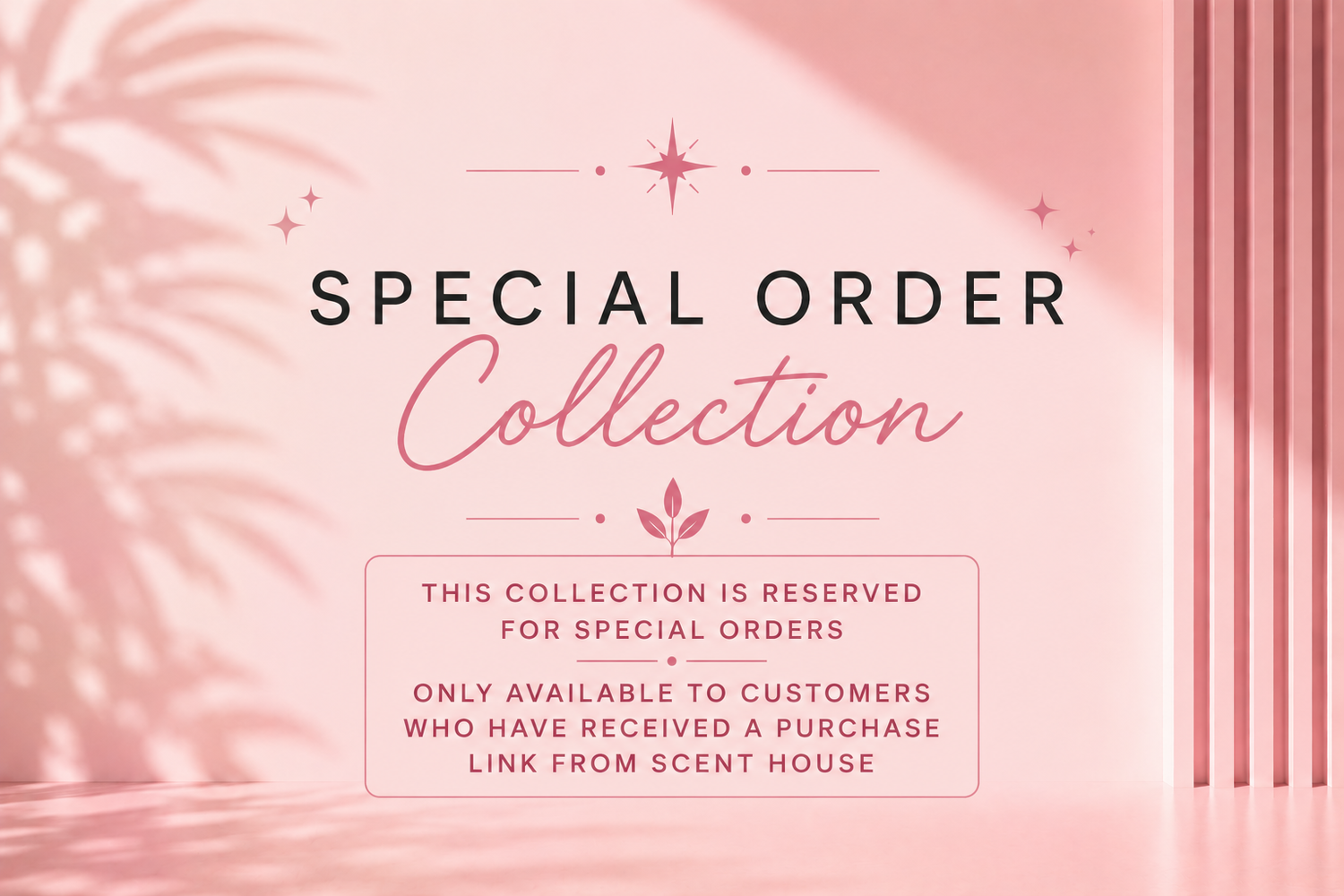 Special Orders
