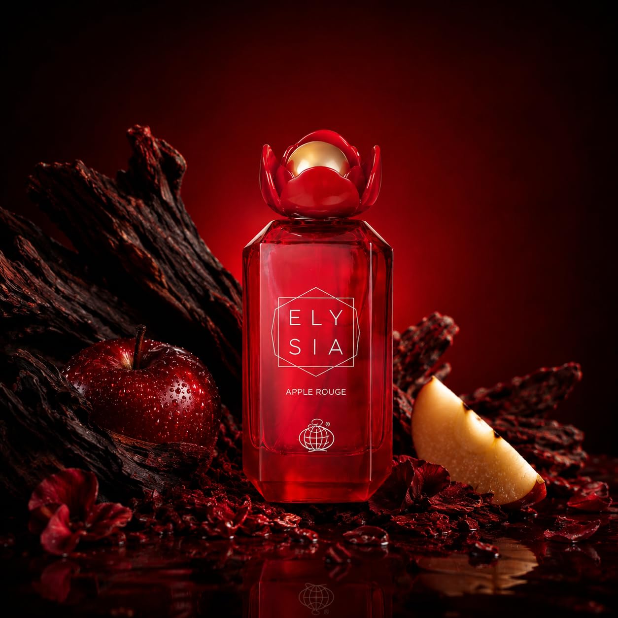 Fragrance World Elysia Apple Rouge - Inspired By Kayali Eden Juicy Apple 01 - Full Size