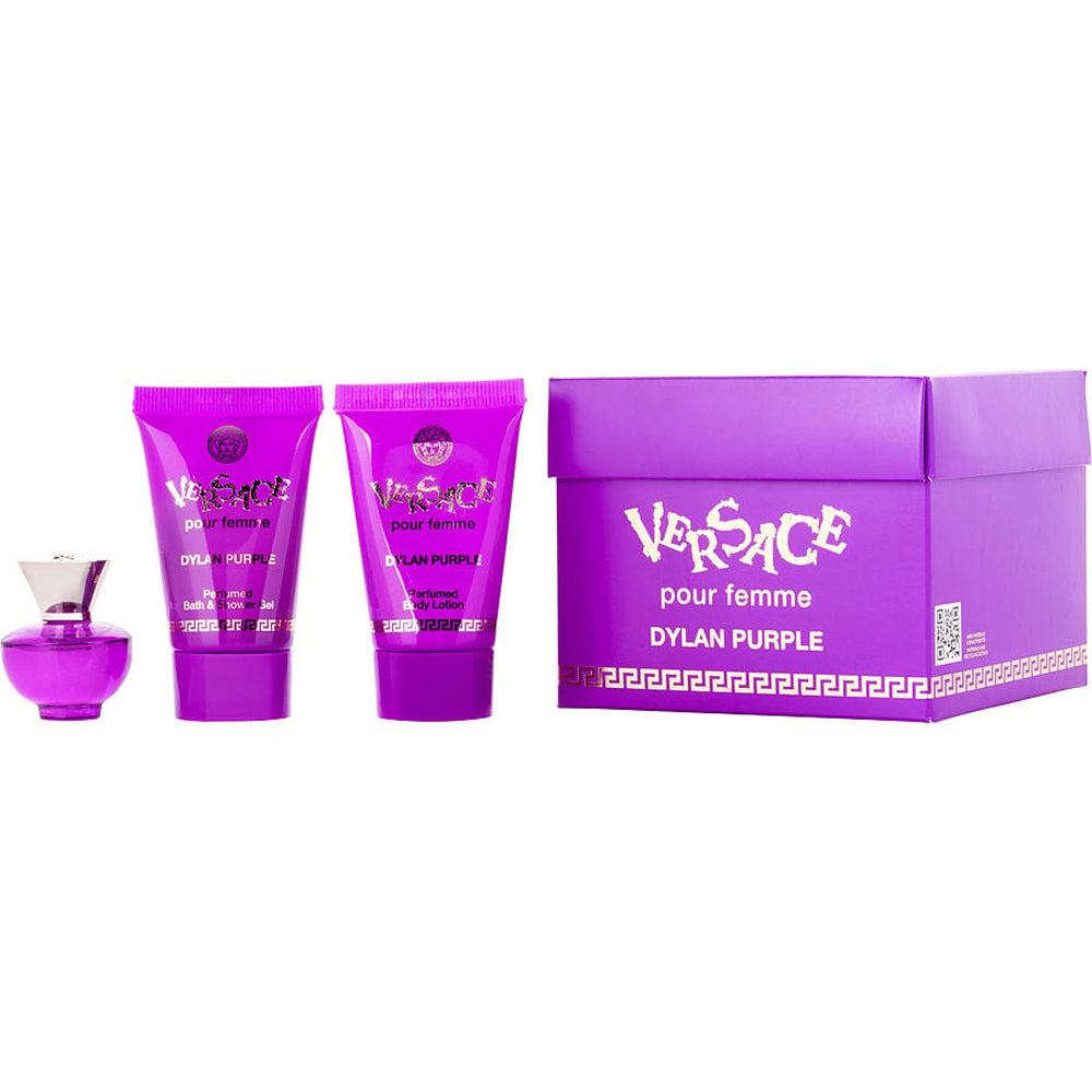 Versace Dylan Purple 3-Piece Mini Set
